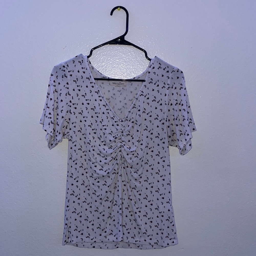 Large Flower Blouse
